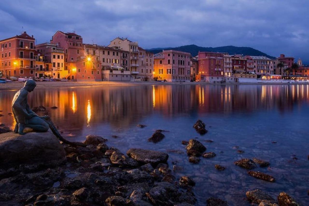 Appartamento Taggiasca A Riva Trigoso Sestri Levante Ngoại thất bức ảnh